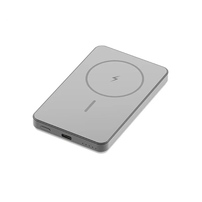 10000mAh Metal Magnetic Power Bank USB C PD 20W Slim Wireless - Supersell