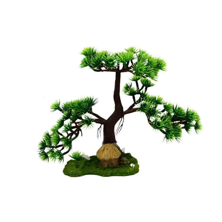 Aquarium Ornaments Simulation Plants Fish Tank Landscaping Decorations Plastic Water Plants Flowers Trees Rocks Accessories - Supersell