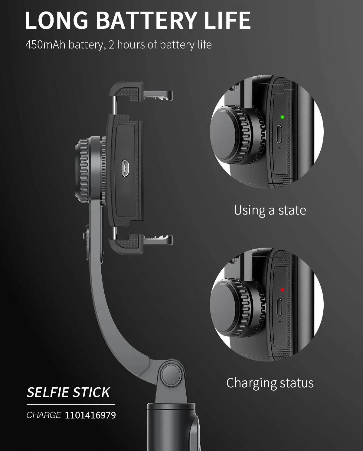 Phone Gimbal stabilizer Wireless - Supersell