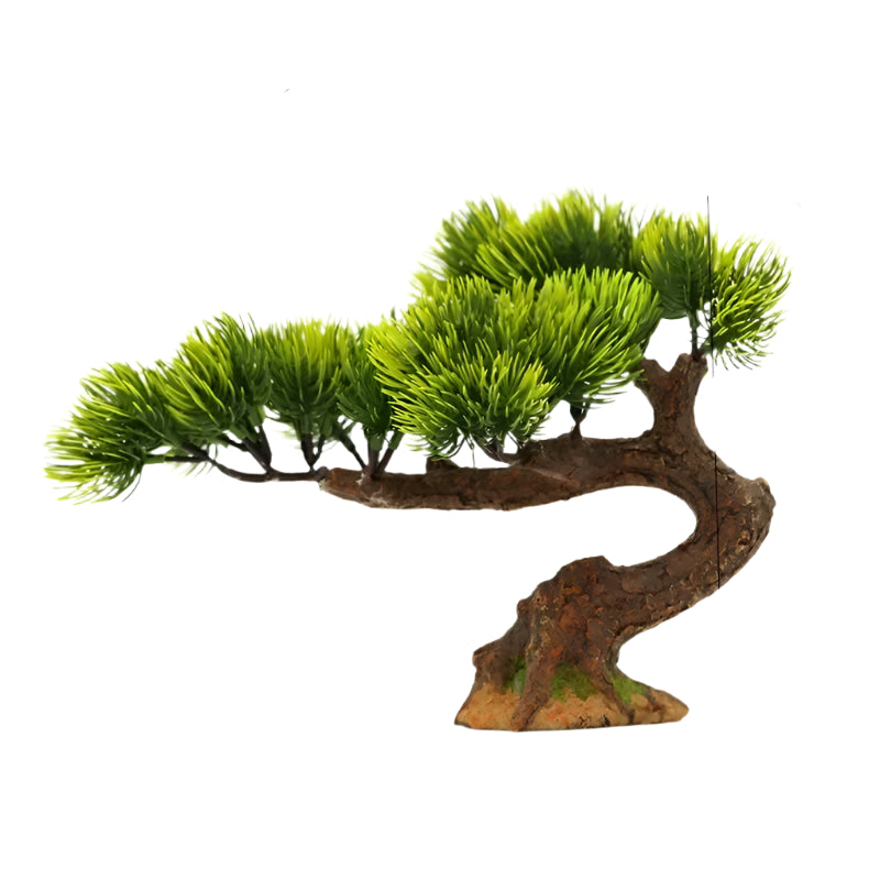 Aquarium Ornaments Simulation Plants Fish Tank Landscaping Decorations Plastic Water Plants Flowers Trees Rocks Accessories - Supersell