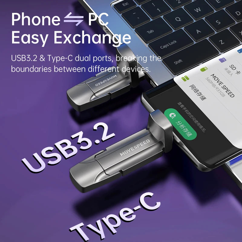 Solid State Pen Drive USB3.2 Gen 2 Type C Flash Drive - Supersell