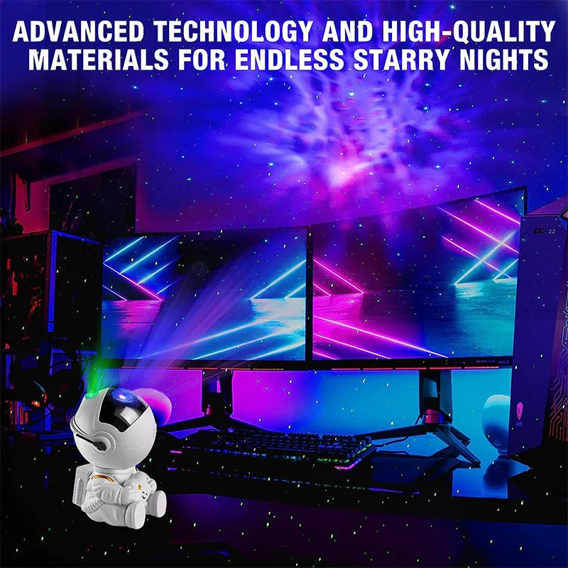 Galaxy Star Projector LED Night Light Lamp for Decoration Bedroom Home - Supersell