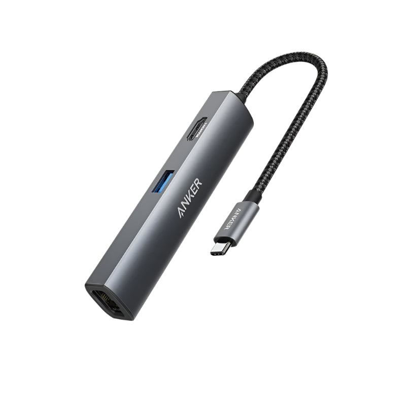 Anker usb hub Adapter 5-in-1 with 4K USB C to HDMI usb c hub Ethernet Port - Supersell