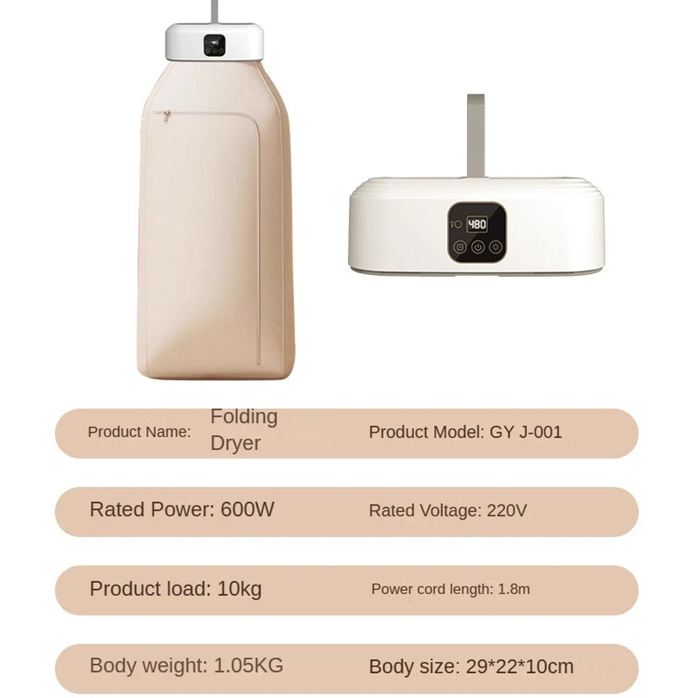 Portable Clothes Dryer Electric Home Cabinet Floor Machine - Supersell