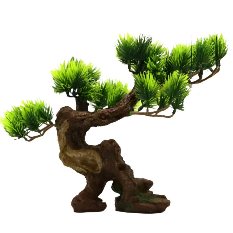 Aquarium Ornaments Simulation Plants Fish Tank Landscaping Decorations Plastic Water Plants Flowers Trees Rocks Accessories - Supersell