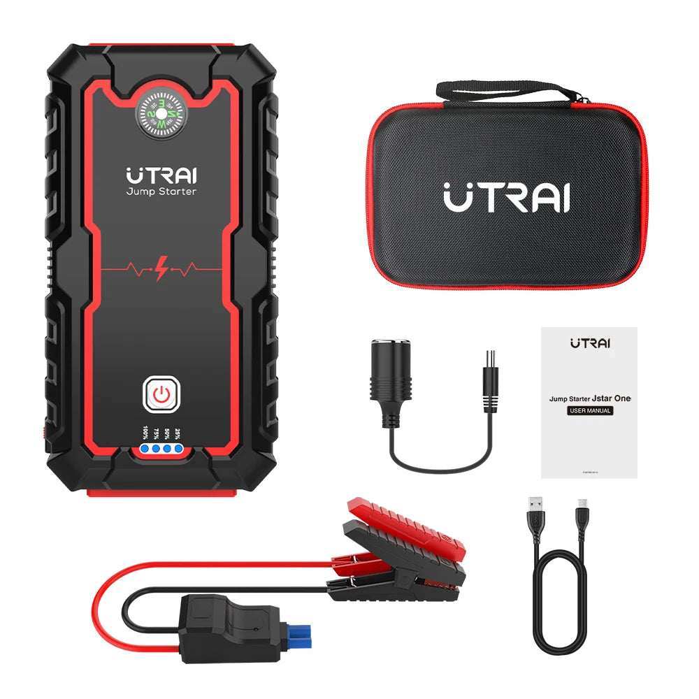 Power Bank | Jump Starter 2500A Portable Charger | All in One - Supersell