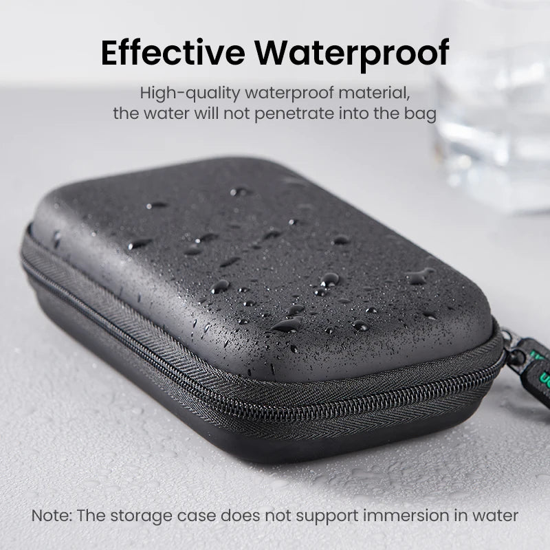 UGREEN Hard Disk Drive Case for 2.5-inch External Hard Drive Box for Power Bank Storage Case Travel Bag - Supersell