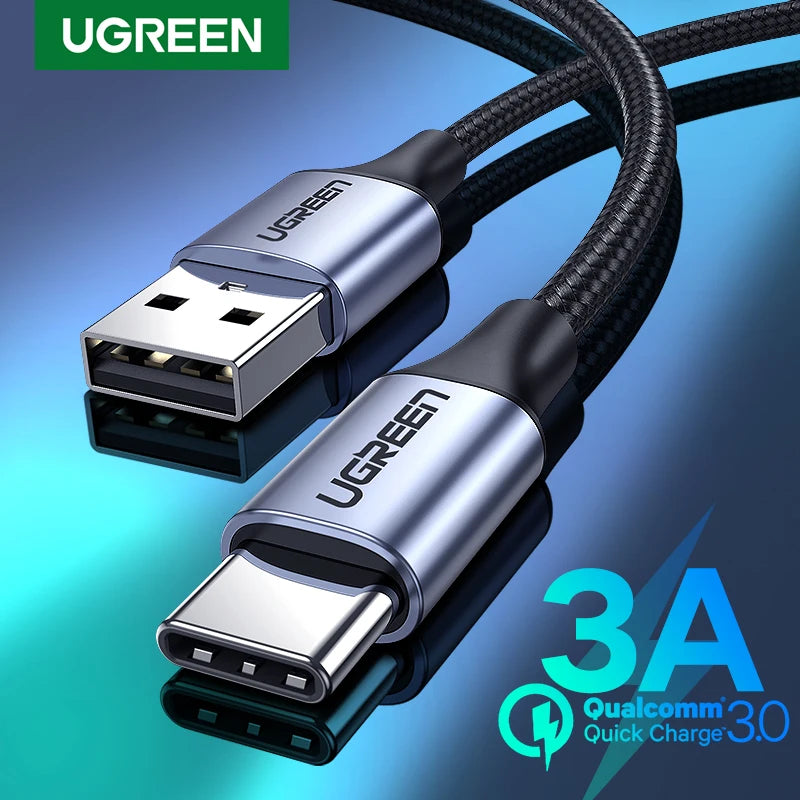 UGREEN USB C to USB A Cable USB-C Charger Type C Fast Charging Data Cable - Supersell