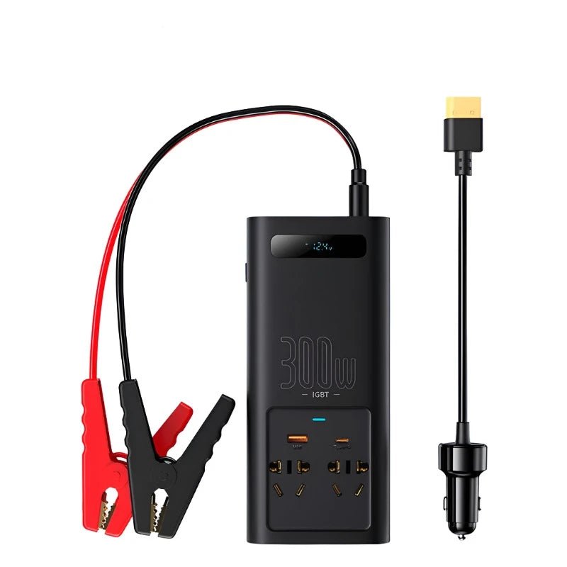 Baseus 500W Pure Sine Wave Inverter 12V to 220V Power Socket Car Inverter - Supersell