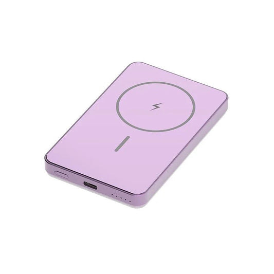 10000mAh Metal Magnetic Power Bank USB C PD 20W Slim Wireless - Supersell