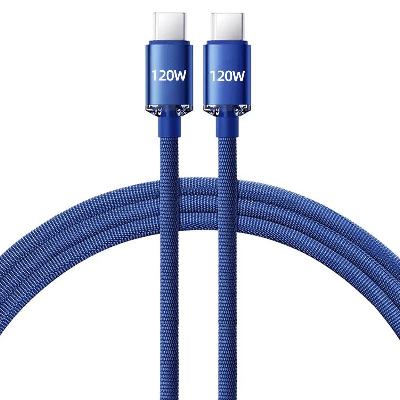 120W USB C to Type C Cable Fast Charging Data Cord - Supersell