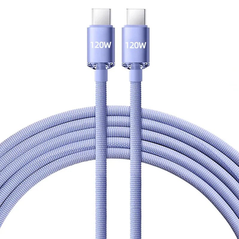 120W USB C to Type C Cable Fast Charging Data Cord - Supersell