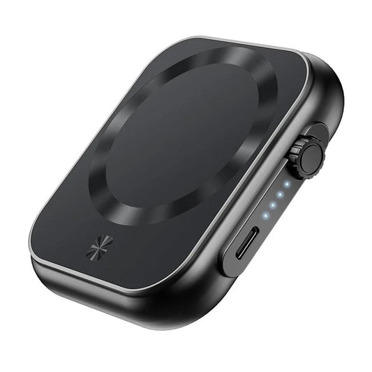 3 - In - 1 Magnetic Power Bank 5000Mah 22.5W Portable Magsafe Wireless Charger - Supersell