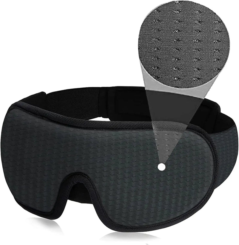 3D Mask for Sleep Eye Mask Lights Blockout Soft Pad - Supersell 