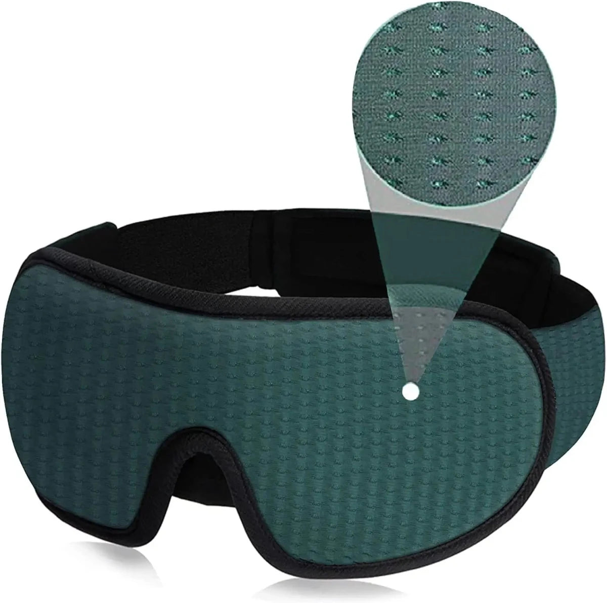 3D Mask for Sleep Eye Mask Lights Blockout Soft Pad - Supersell