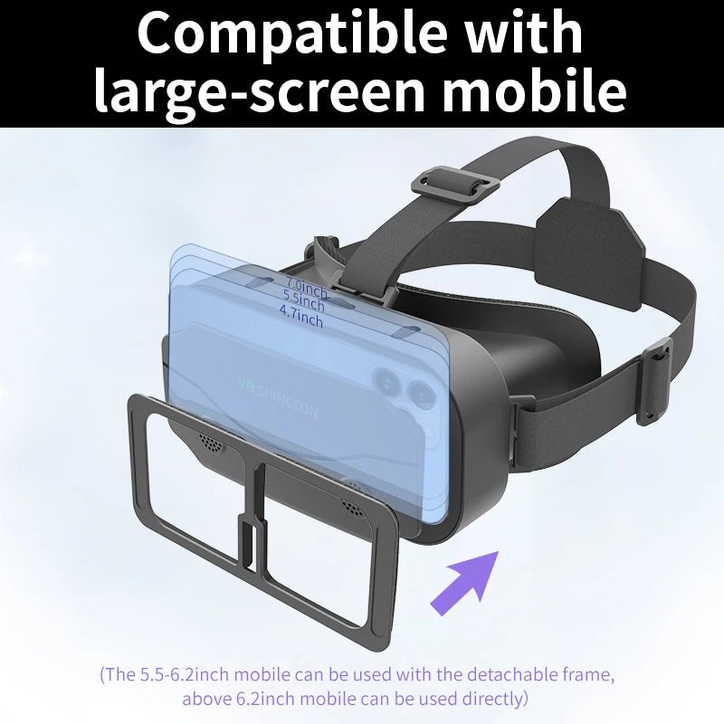 3D VR Glasses Virtual Reality Headset for Smartphones - Supersell