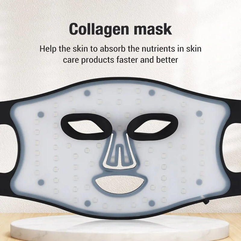 72 LED Photon Beauty Mask - USB Skin Rejuvenation, Fine Lines, Brightening & Repair - Supersell