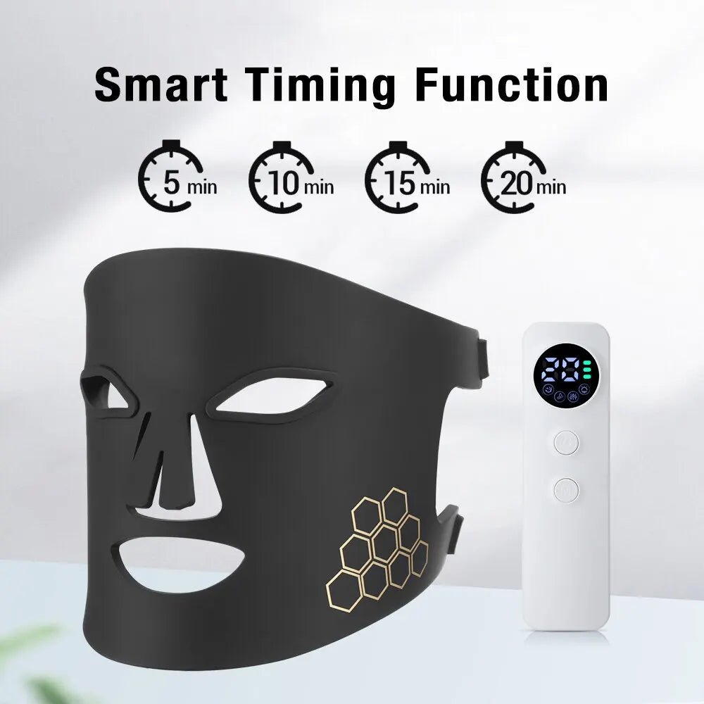 72 LED Photon Beauty Mask - USB Skin Rejuvenation, Fine Lines, Brightening & Repair - Supersell