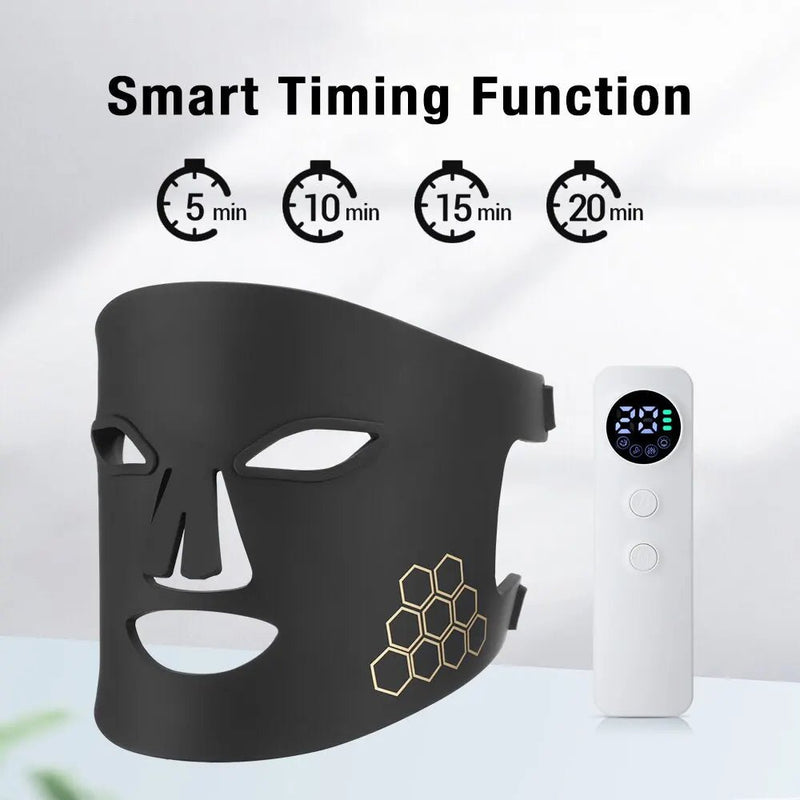 72 LED Photon Beauty Mask - USB Skin Rejuvenation, Fine Lines, Brightening & Repair - Supersell