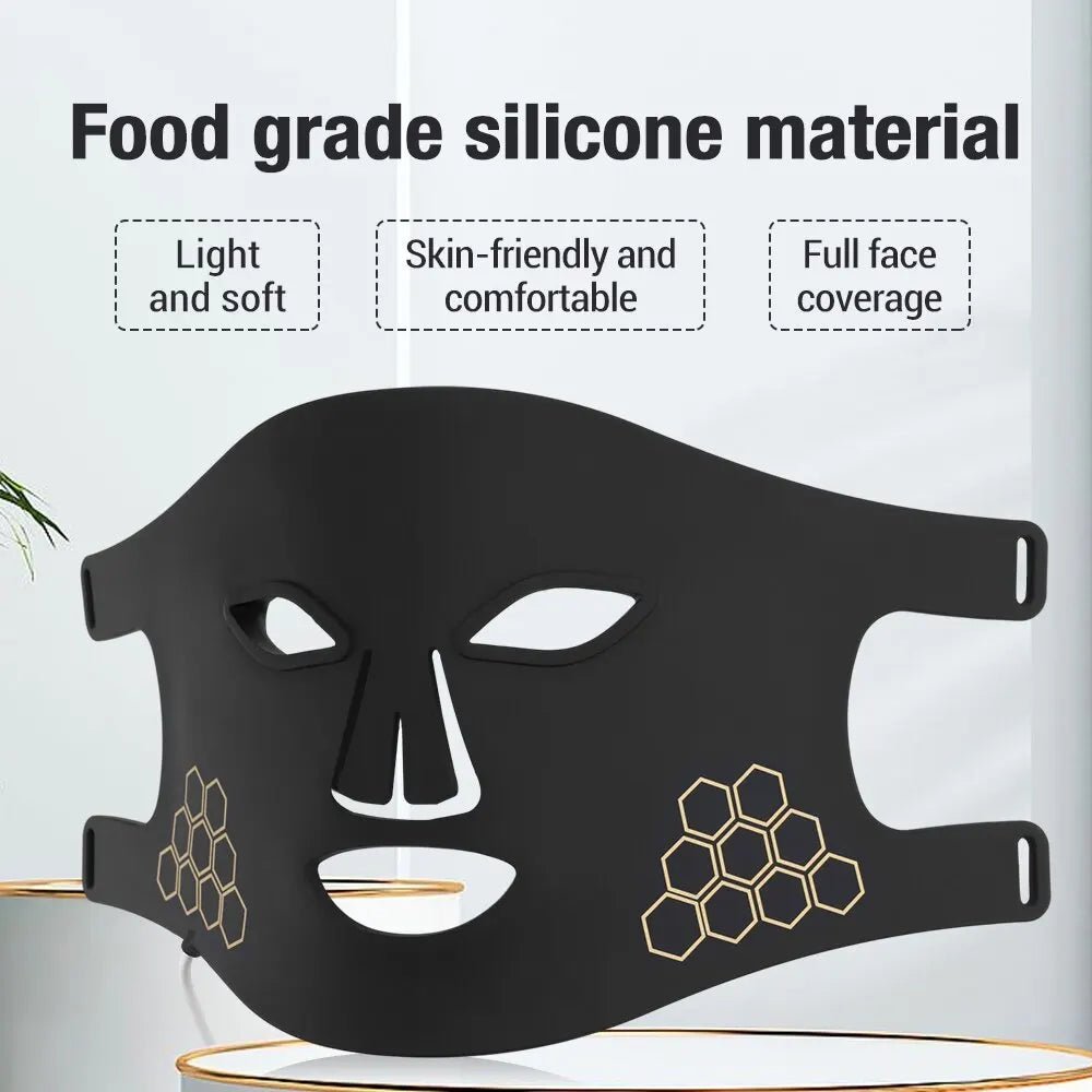 72 LED Photon Beauty Mask - USB Skin Rejuvenation, Fine Lines, Brightening & Repair - Supersell
