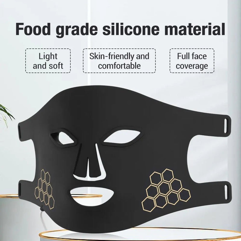 72 LED Photon Beauty Mask - USB Skin Rejuvenation, Fine Lines, Brightening & Repair - Supersell