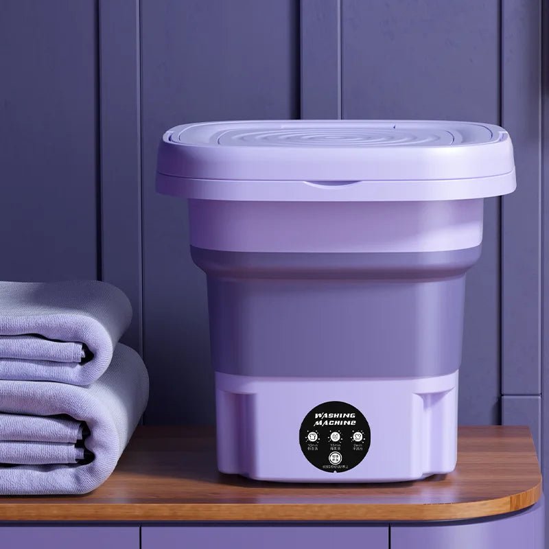 8L Portable Small Foldable Camping Washing Machine - Supersell