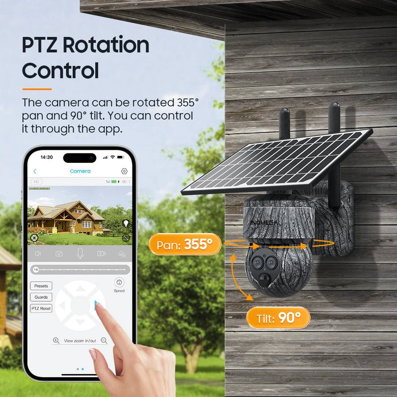 8MP 4G SIM Card / WIFI Solar Outdoor Camera - Supersell