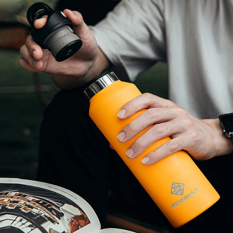 950ml REVOMAX Vacuum Thermos Bottle – Portable Insulated Flask - Supersell