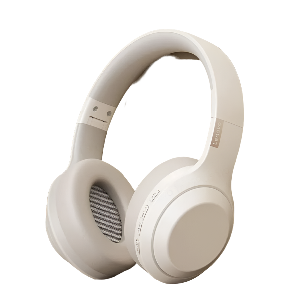 Lenovo Thinkplus Stereo Headphone Bluetooth Earphones Music Headset with Mic - Supersell