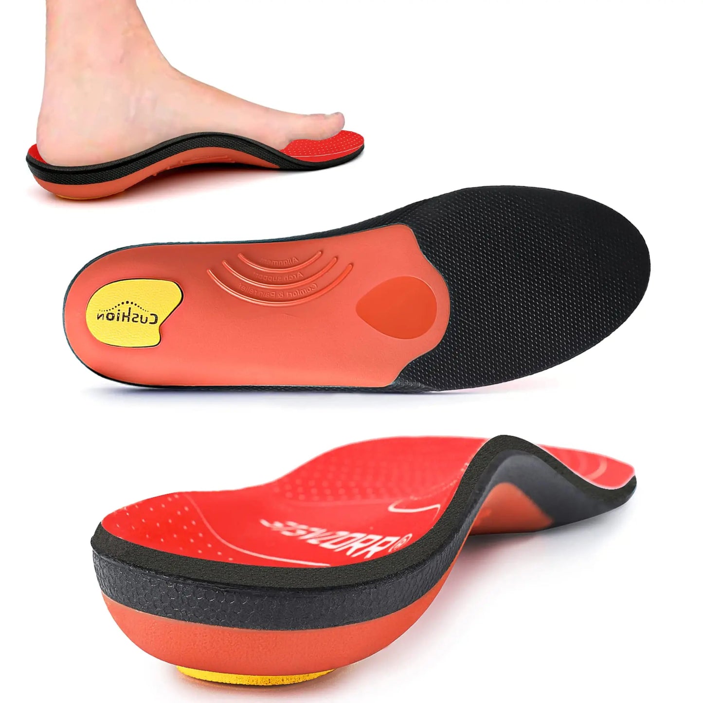 Orthotics Insoles Sneakers Shoe Inserts for Plantar Fasciitis - Supersell 
