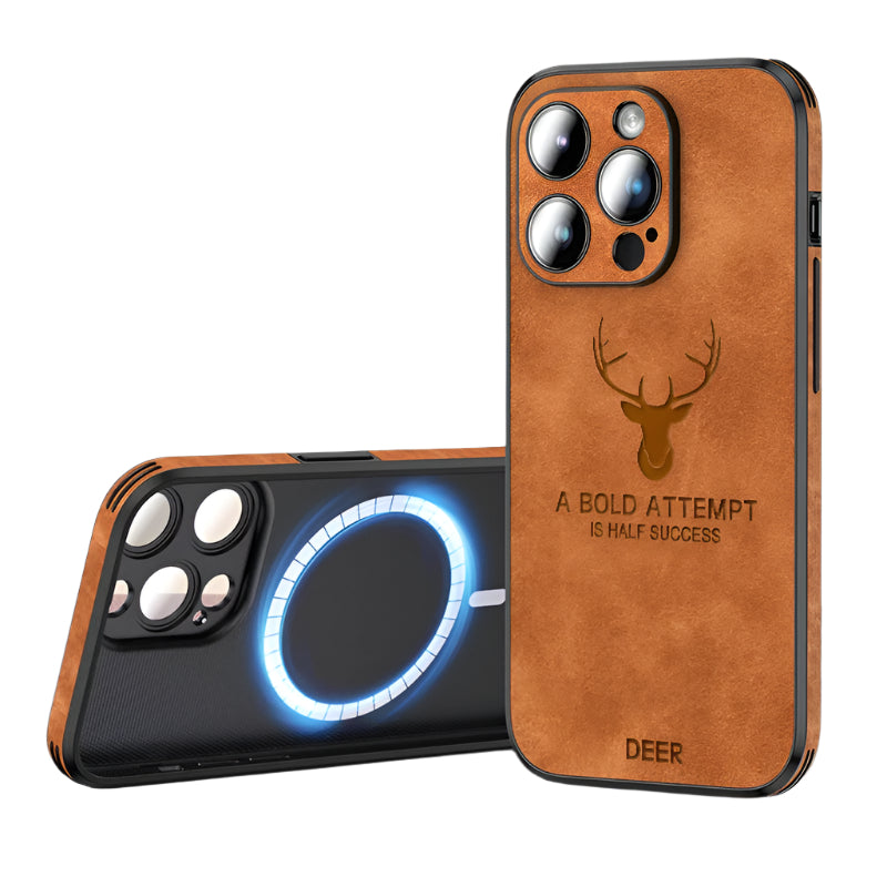 Leather Mobile Phone Cover for iPhone - Supersell