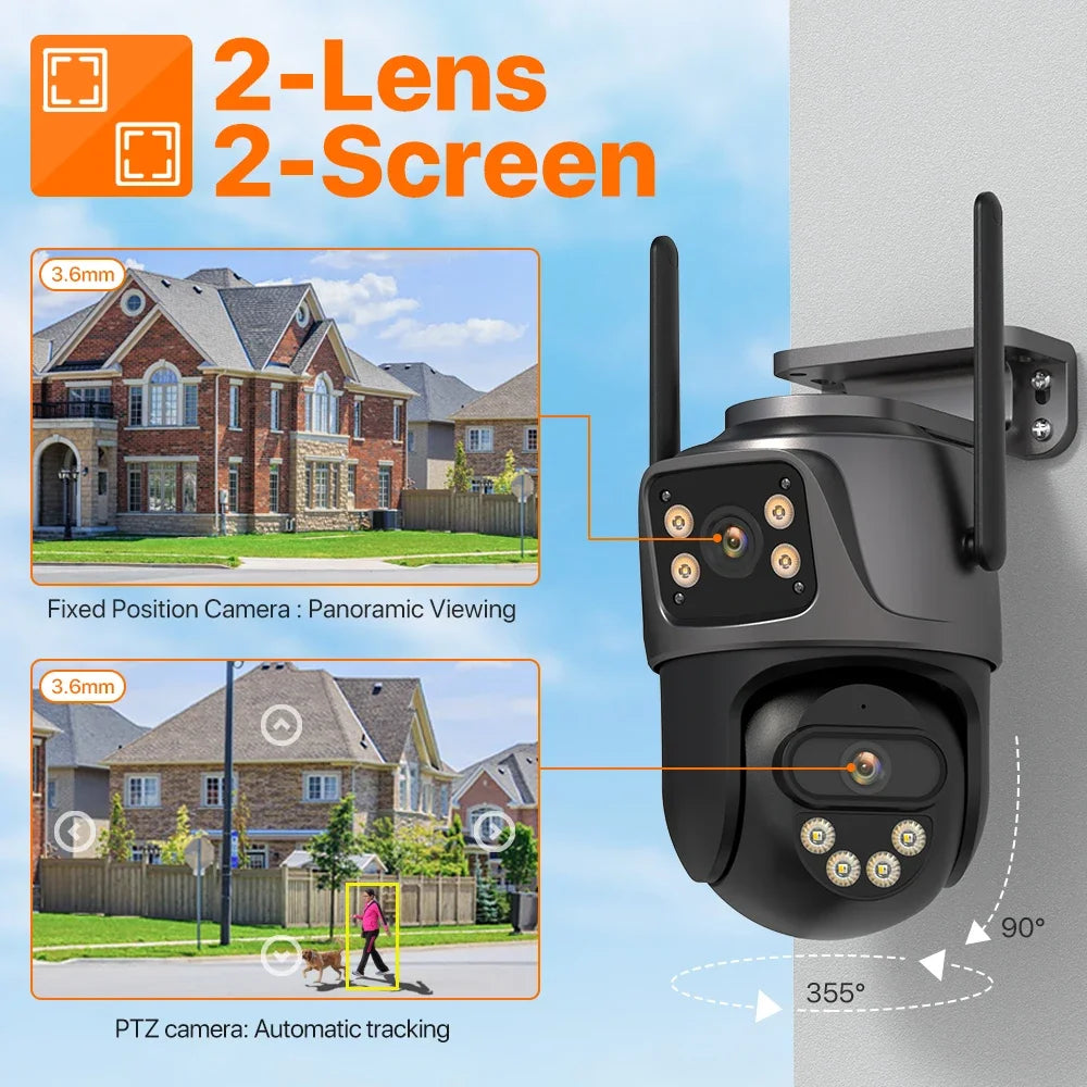 WIFI Camera Dual Lens 8MP - Supersell