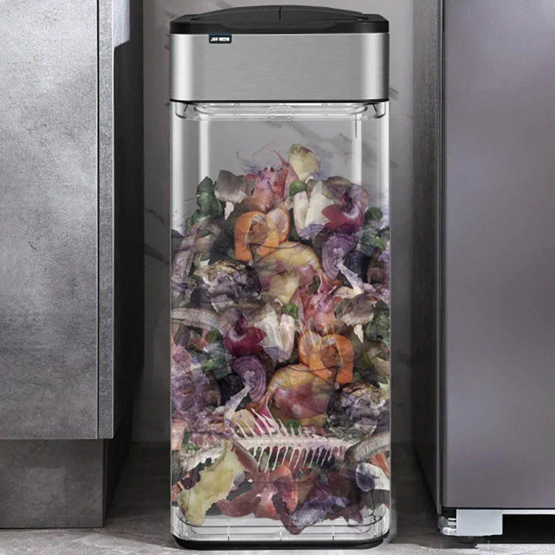 Smart 20L Stainless Steel Trash Can - Automatic Motion Sensor Bin - Supersell 