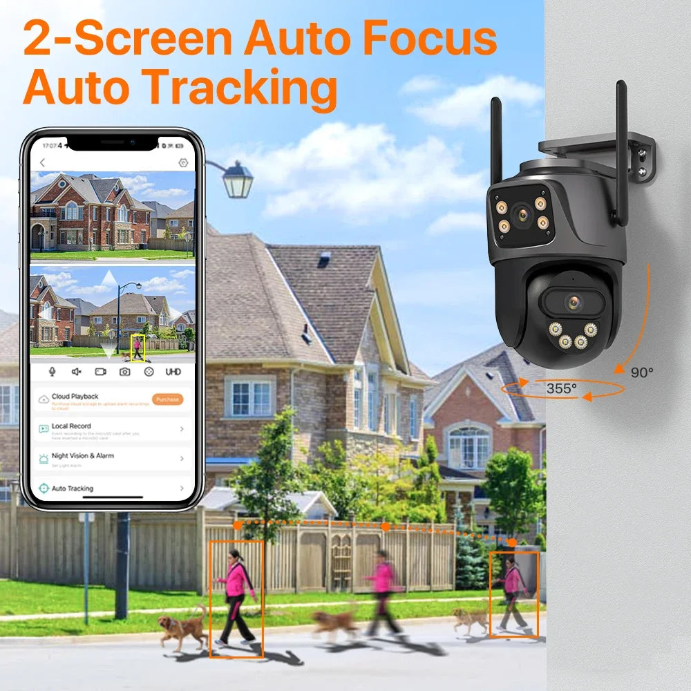 WIFI Camera Dual Lens 8MP - Supersell