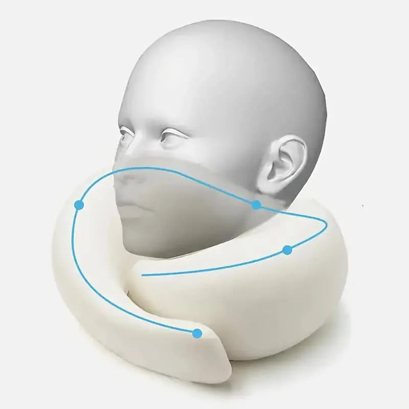 Neck Memory Foam U-shaped Pillow - Supersell 