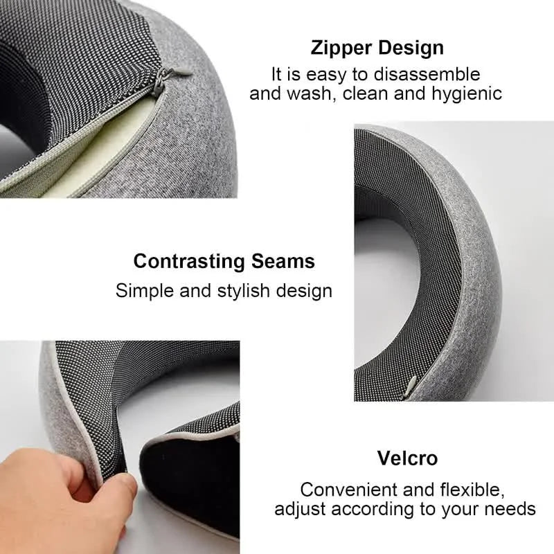 Neck Memory Foam U-shaped Pillow - Supersell 
