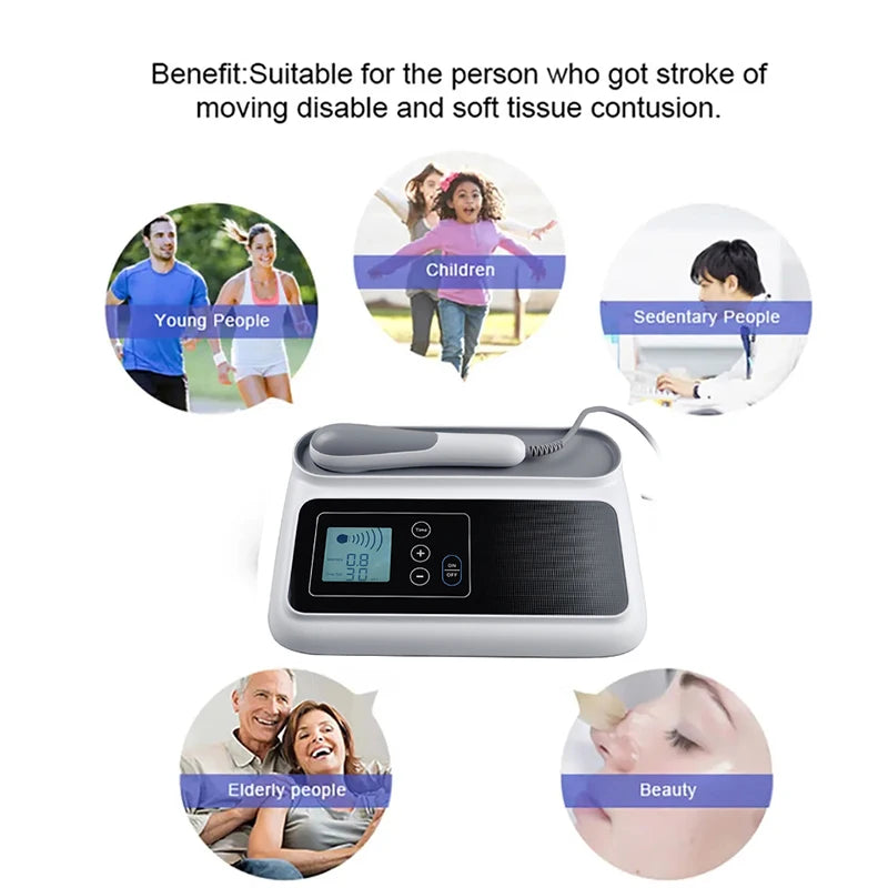 Ultrasonic Therapy Machine For Pain Relief Muscle Joints Massage Ultrasound 1MHz Physiotherapy - Supersell 
