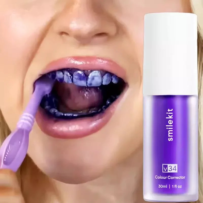 Whitening Toothpaste Remove Stains Reduce Yellowing Teeth Gums Fresh Breath - Supersell