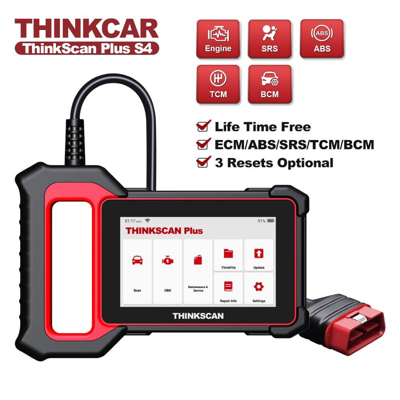 ABS SRS ECM System Car Diagnostic Tool Thinkscan Plus S4 S7 - Supersell