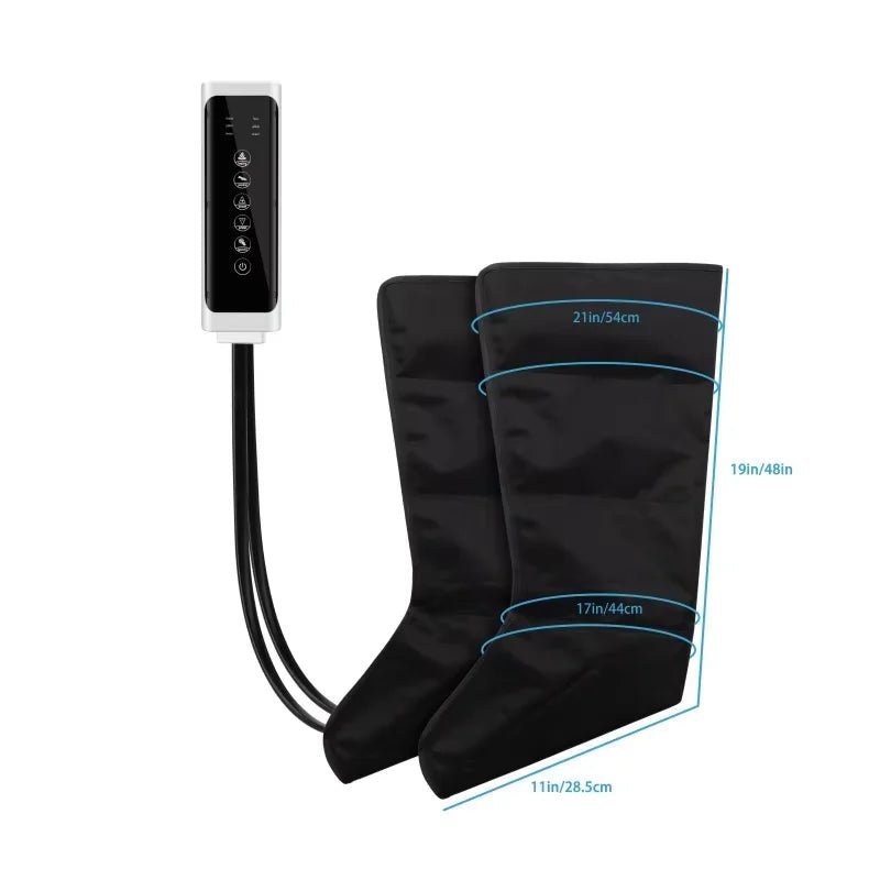 Air Wave Leg Massager with Remote Deep Thigh & Calf Relief - Supersell