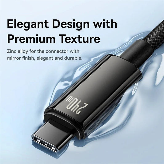 Baseus 240W Type C Cable for Smart Devices - Supersell