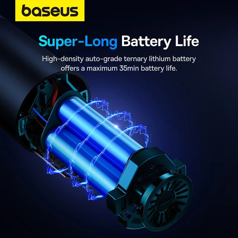 Baseus A5 Car Vacuum Cleaner: Powerful Portable Suction Master - Supersell