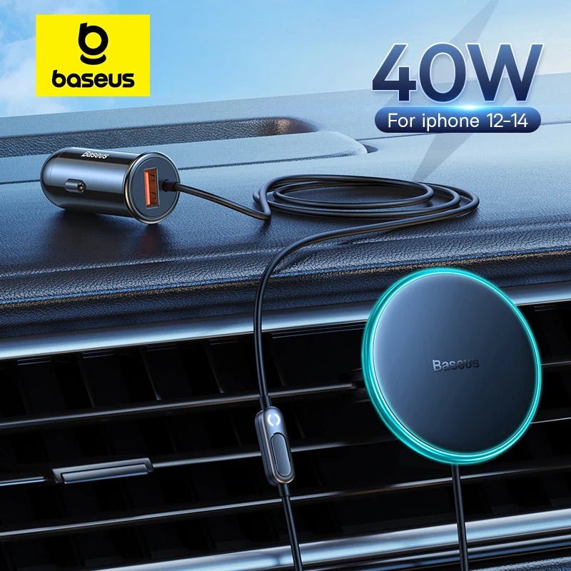 Baseus Car Charger Magnetic Holder - Supersell