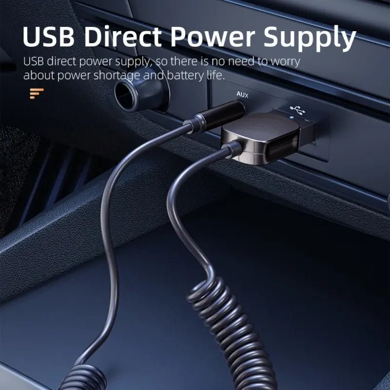 Bluetooth Audio Receiver Dongle USB To 3.5mm Jack Car Audio Aux - Supersell