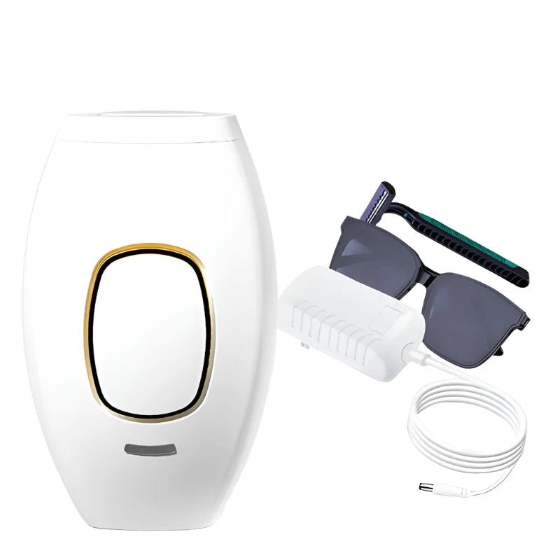 Body Hair Remover Laser Epilator Painless for Women Male Hair Removal Home Use Device - Supersell