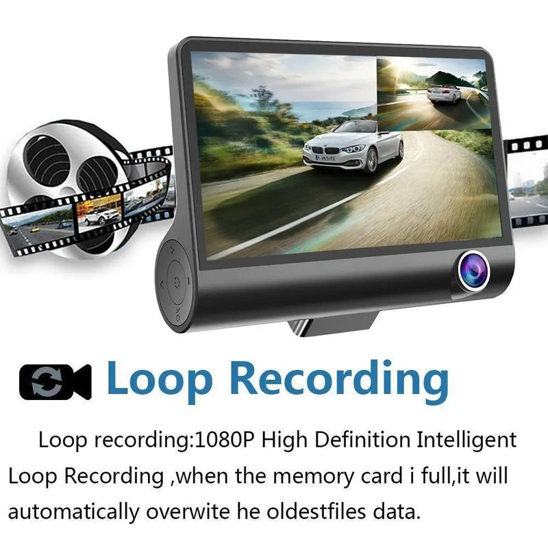 Car DVR 3 Car Dash Cam - Supersell