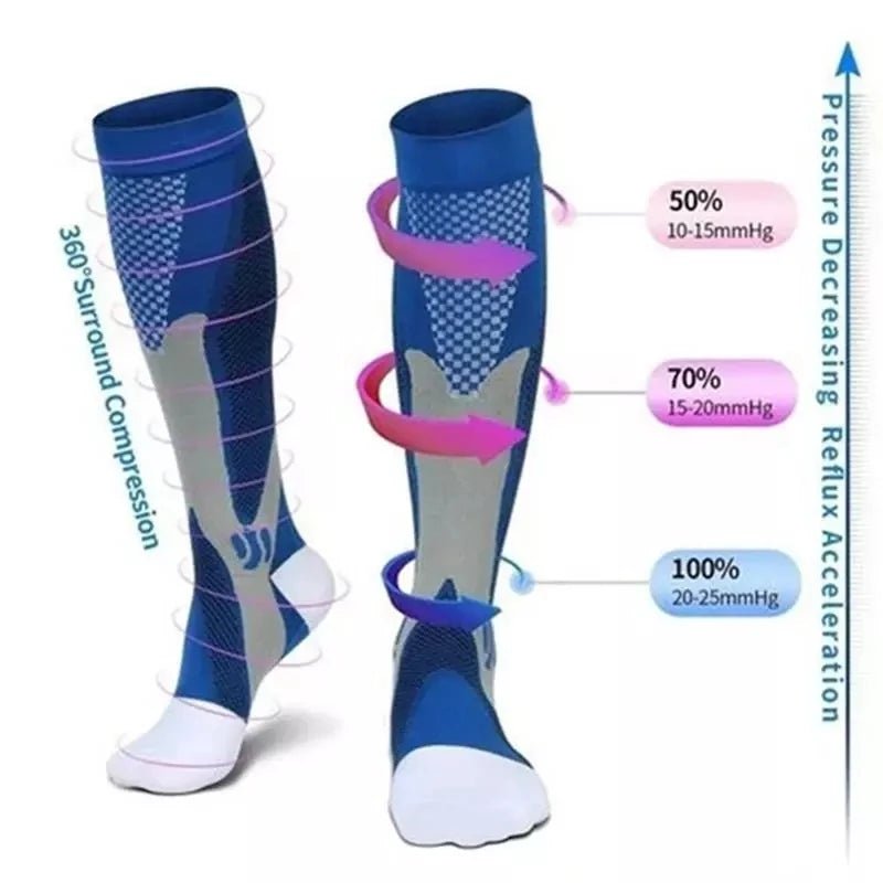 Compression Socks – Varicose Veins Support for Sport & Nursing - Supersell