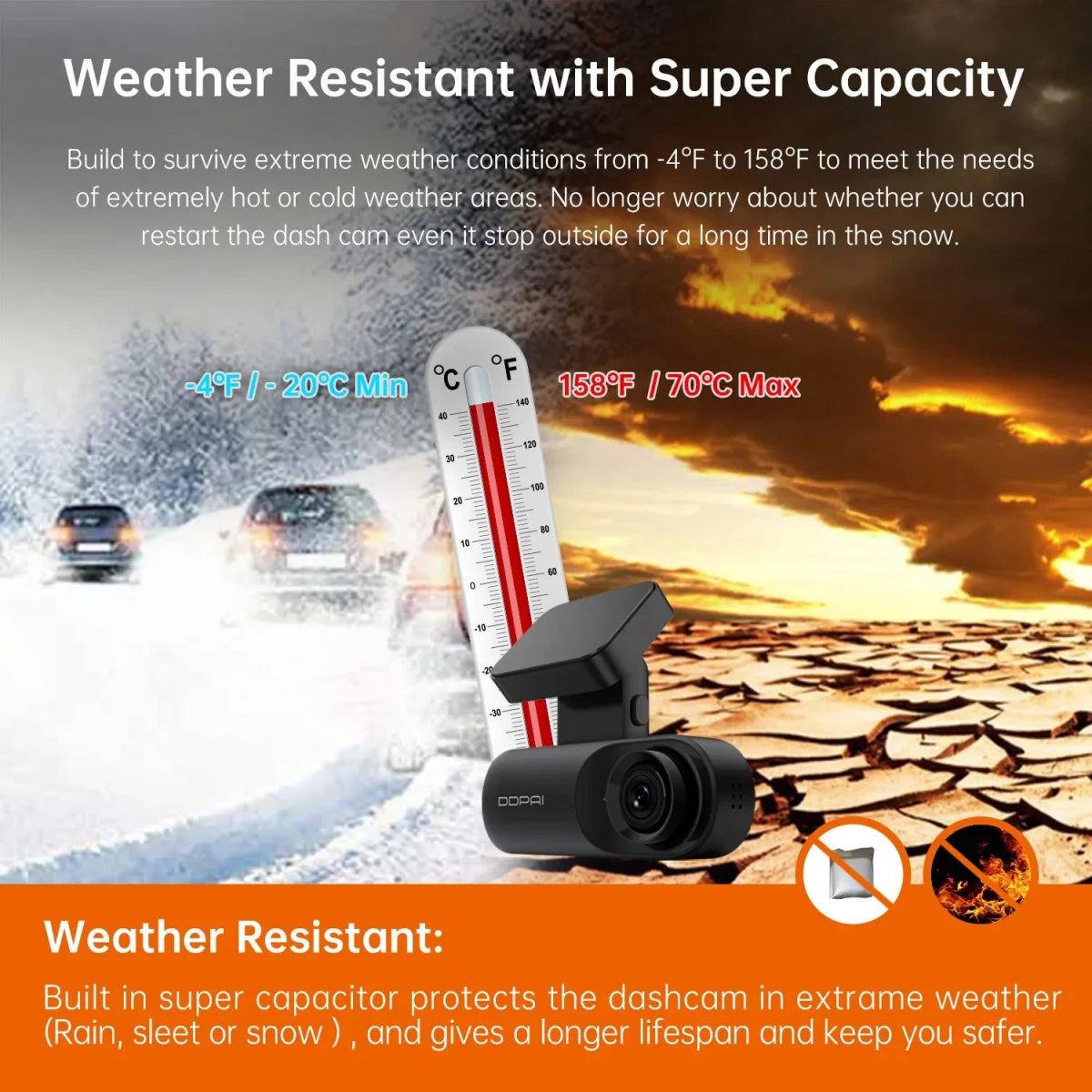 DDPAI N3 1600P HD Car Dash Camera Recorder 24H - Supersell