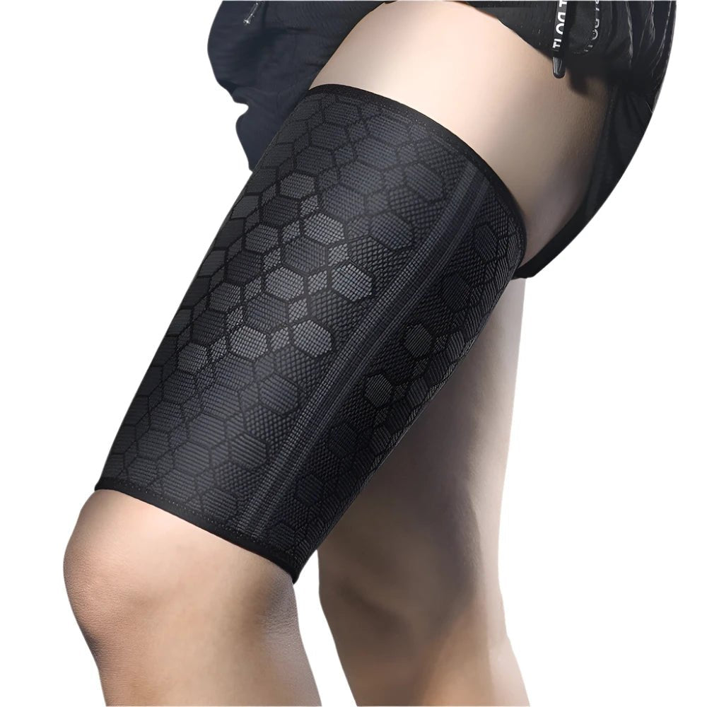 Dual Muscle Compression Sleeve – Thigh, Hamstring & Quad Relief - Supersell