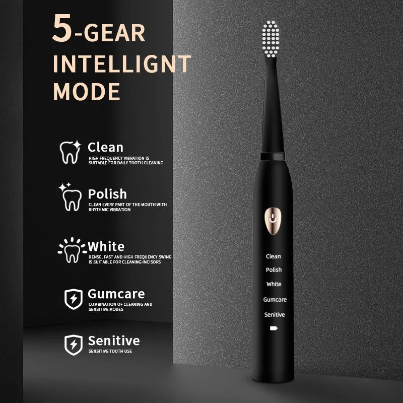 Electric Toothbrush USB Charging - Supersell